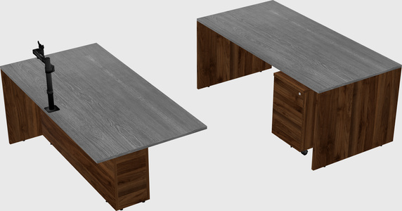 Executive parallel desk