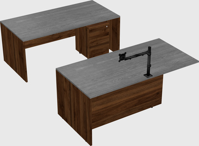 Executive parallel desk