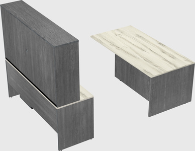Executive parallel desk