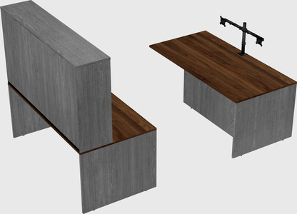 Executive parallel desk
