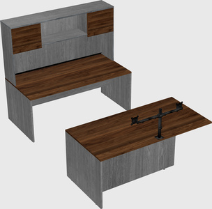 Executive parallel desk