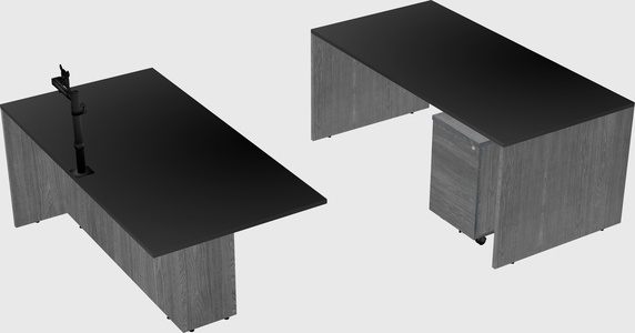 Executive parallel desk