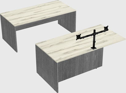 Executive parallel desk