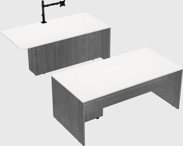 Executive parallel desk