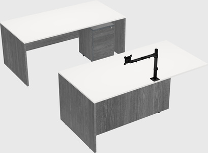 Executive parallel desk