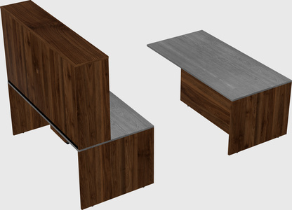 Executive parallel desk