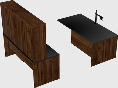 Executive parallel desk