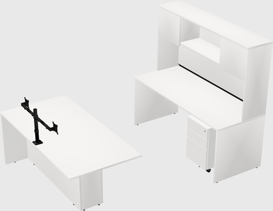 Executive parallel desk