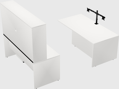 Executive parallel desk