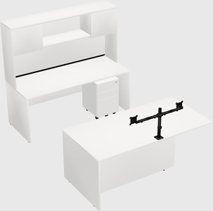 Executive parallel desk