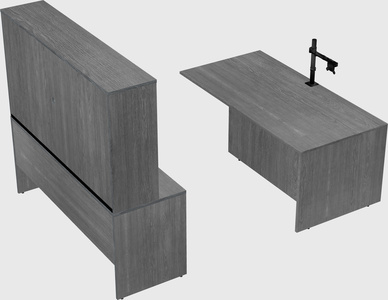 Executive parallel desk