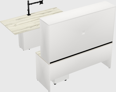 Executive parallel desk