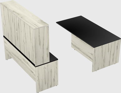 Executive parallel desk