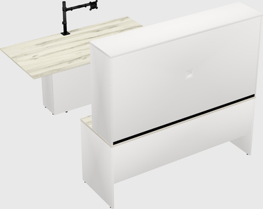 Executive parallel desk