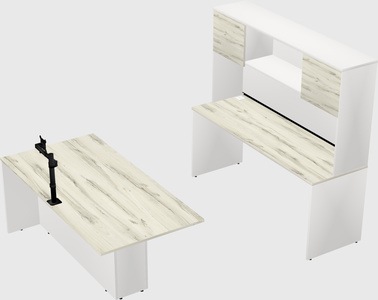 Executive parallel desk