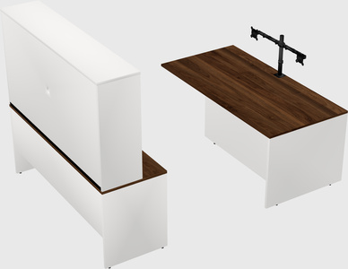 Executive parallel desk