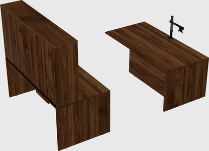 Executive parallel desk