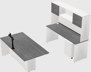 Executive parallel desk