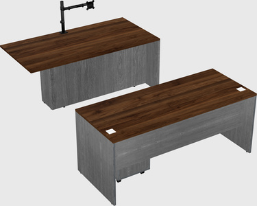 Executive parallel desk