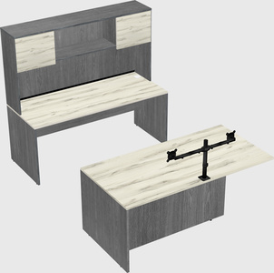 Executive parallel desk