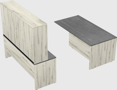 Executive parallel desk