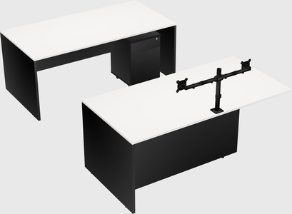 Executive parallel desk