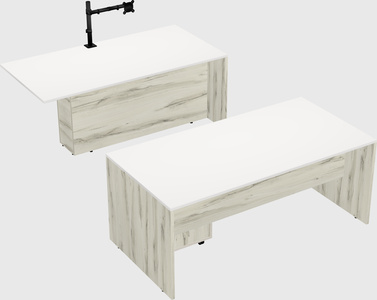 Executive parallel desk