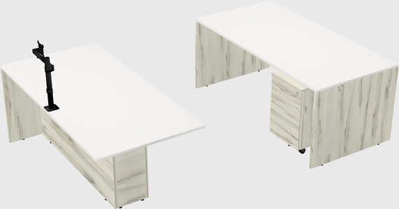 Executive parallel desk