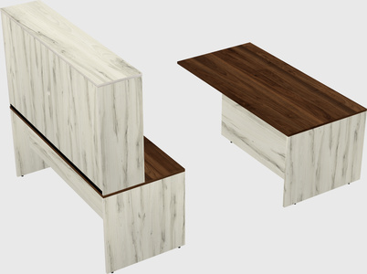 Executive parallel desk