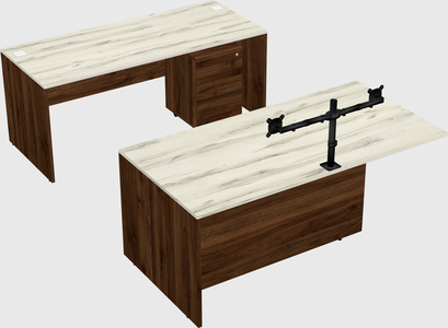 Executive parallel desk