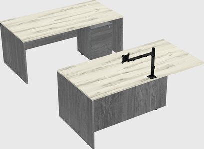 Executive parallel desk