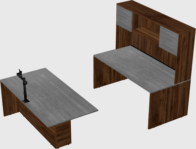 Executive parallel desk