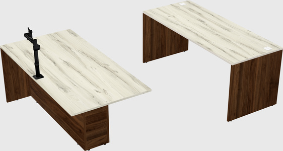 Executive parallel desk