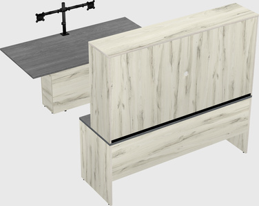 Executive parallel desk