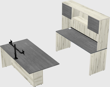 Executive parallel desk