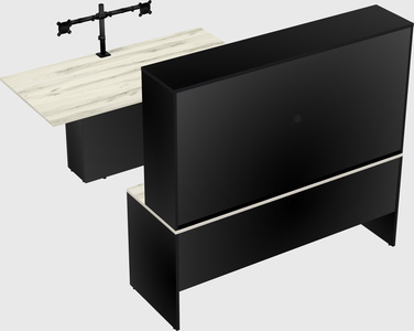 Executive parallel desk