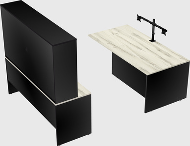 Executive parallel desk