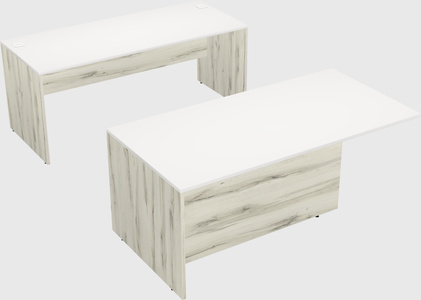Executive parallel desk