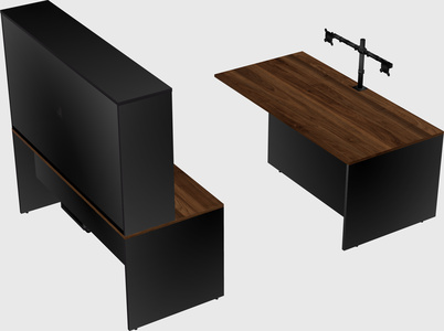 Executive parallel desk