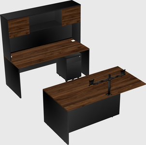 Executive parallel desk