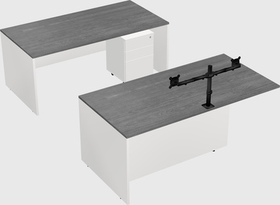 Executive parallel desk