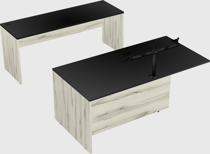 Executive parallel desk