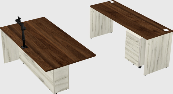 Executive parallel desk