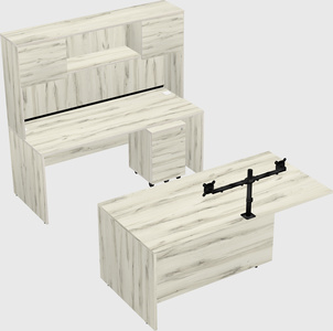 Executive parallel desk