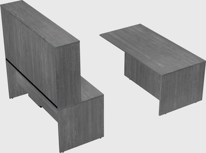 Executive parallel desk