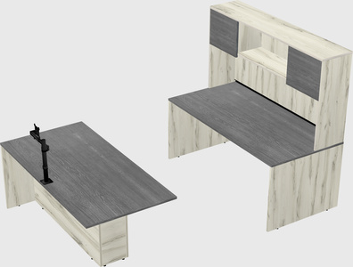 Executive parallel desk