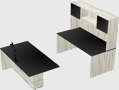 Executive parallel desk