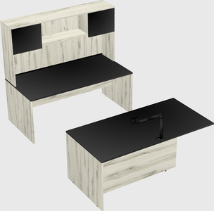 Executive parallel desk