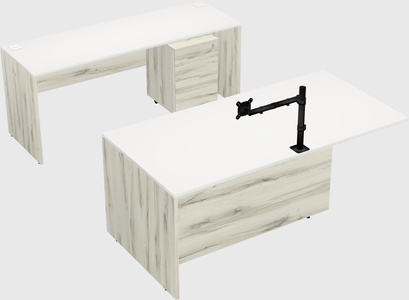 Executive parallel desk