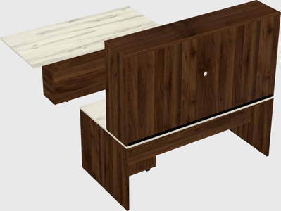 Executive parallel desk